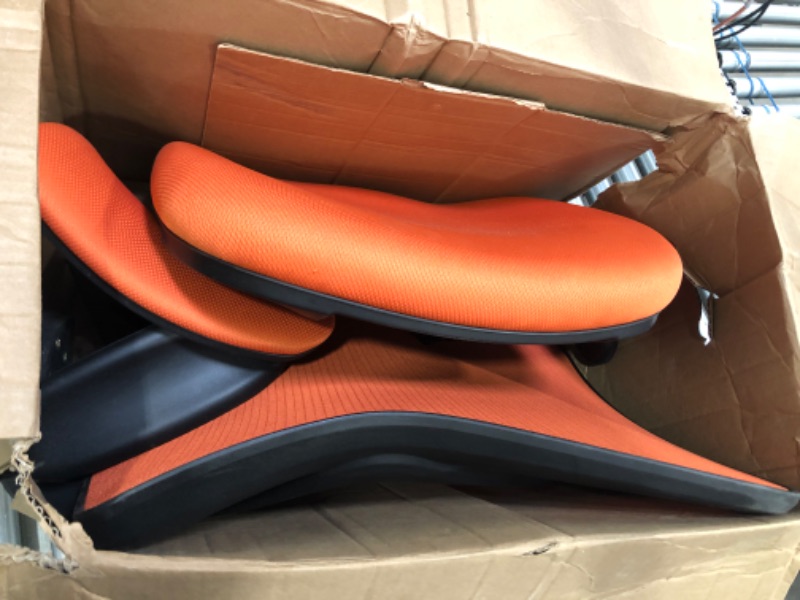 Photo 2 of (Incomplete - Parts Only) SIHOO Ergonomic Office Chair, Orange
