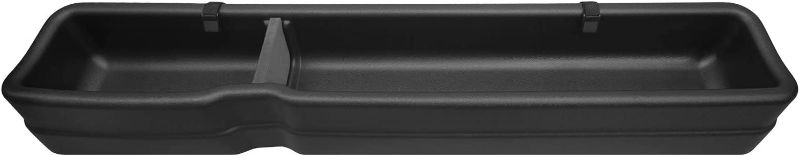 Photo 1 of Husky Liners Gearbox Storage Systems | Under Seat Storage Box - Black | 09291 | Fits 2015-2022 Ford F-150/F-250/F-350 SuperCab w/o Subwoofer Under Rear Seat 1 Pcs
