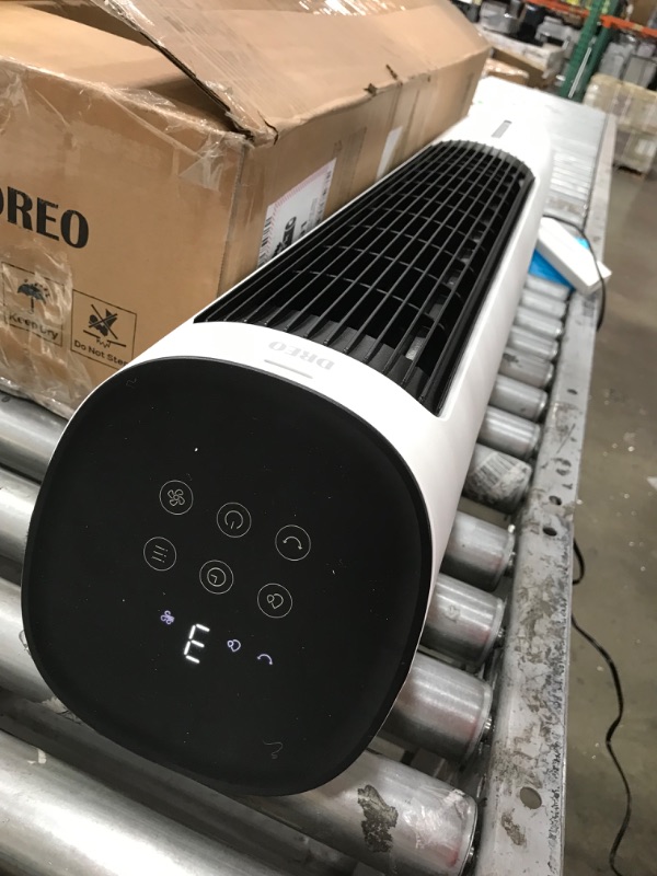 Photo 6 of Dreo Evaporative Air Cooler, 40” Cooling Fan with 80° Oscillating, Humidifying, Removable Water Tank, Filter, Ice Packs, Remote Control, 3 Speeds,
