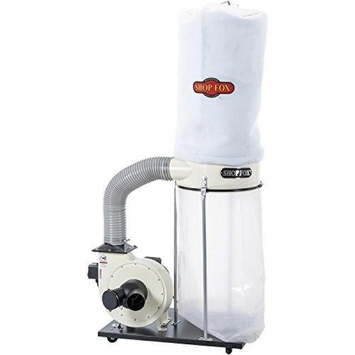 Photo 1 of *INCOMPLETE* Shop Fox W1685 1-1/2 Hp 1280 Cfm Heavy Duty Steel Impeller Dust Collector

