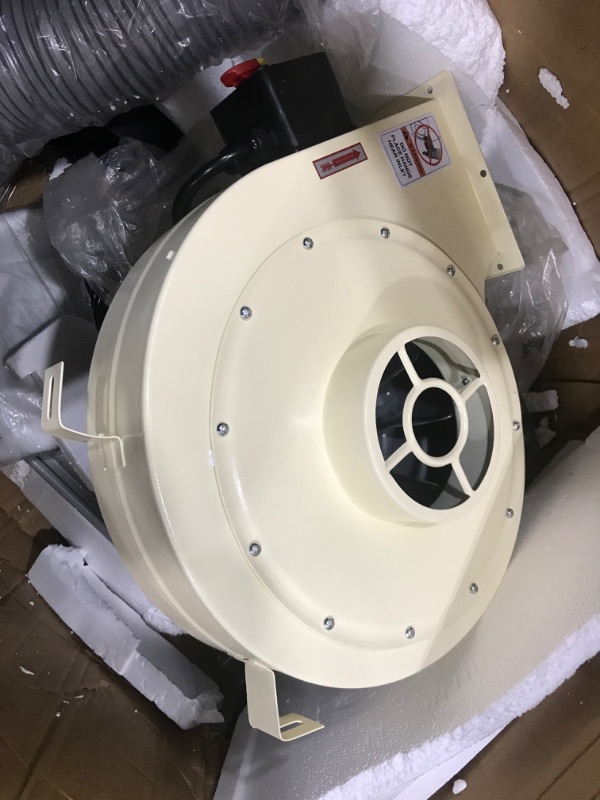 Photo 1 of *INCOMPLETE* Shop Fox W1685 1-1/2 Hp 1280 Cfm Heavy Duty Steel Impeller Dust Collector
