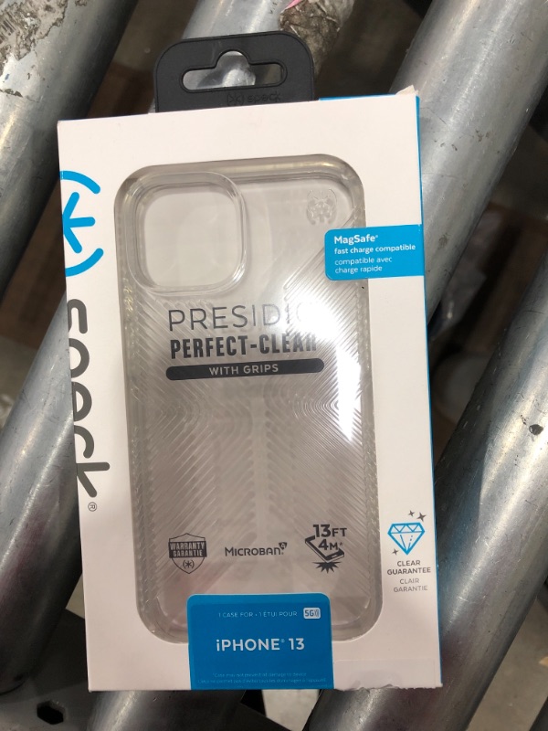 Photo 2 of Speck Apple iPhone 13 Presidio Perfect Clear Grip Case - Clear

