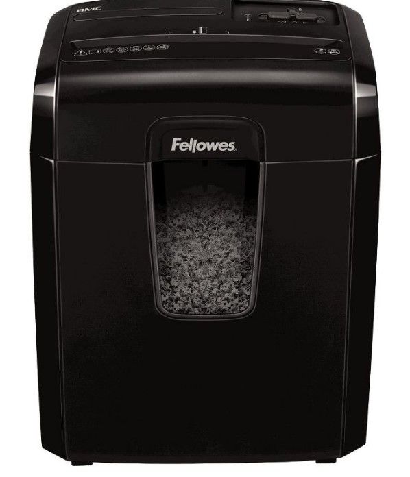 Photo 1 of Fellowes MicroCut Shredder with Wastebasket Black

