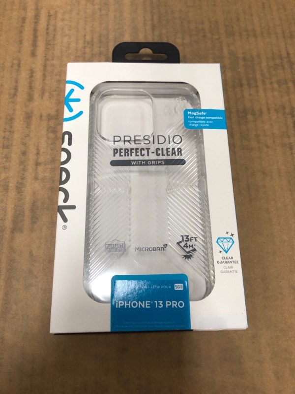 Photo 2 of Speck Apple iPhone 13 Pro Presidio Perfect Clear Grip Case - Clear

