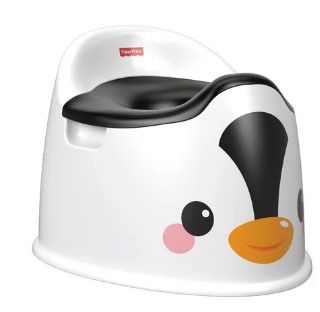 Photo 1 of Fisher-Price Penguin Toilet Training Potty with Removable Bucket
