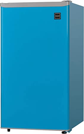 Photo 1 of RCA RFR321-FR320/8 IGLOO Mini Refrigerator, 3.2 Cu Ft Fridge, Blue 18.5"D x 32.5"W x 21.75"H

