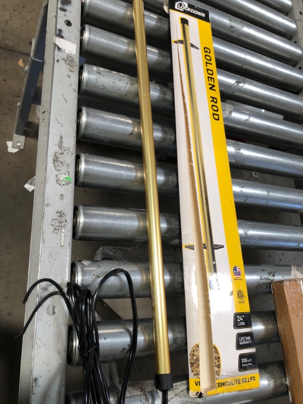 Photo 2 of LOCKDOWN GoldenRod Dehumidifier Rod with Low Profile Design and Easy Installation and Operation for Vault Humidity Control and Rust Prevention, Made in USA
