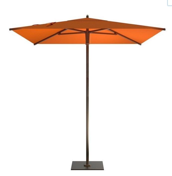 Photo 1 of (INCOMPLETE!DAMAGED)OUTDOOR UMBRELLA RECTANGLE PATIO UMBRELLA