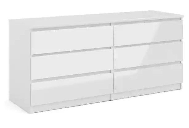 Photo 1 of ***INCOMPLETE PRODUCT***
Scottsdale 6-Drawer White High Gloss Double Dresser 27.60 in. H x 60.55 in. W x 19.69 in. D
