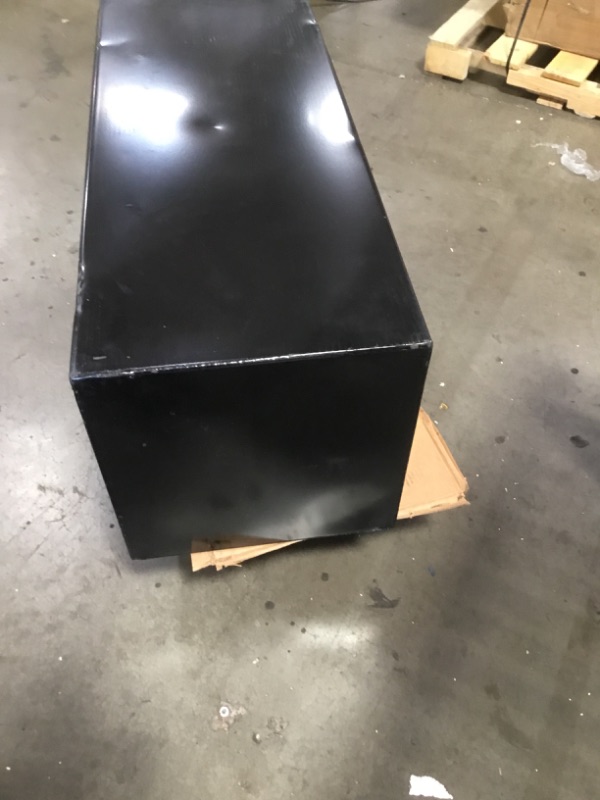 Photo 6 of ***KEY IS BELIVED TO BE LOCKED ON THE INSIDE BUT CAN NOT VERIFY***
Buyers Products 1702110 Black Steel Underbody Truck Box with Paddle Latch, 18 x 18 x 48 Inch
