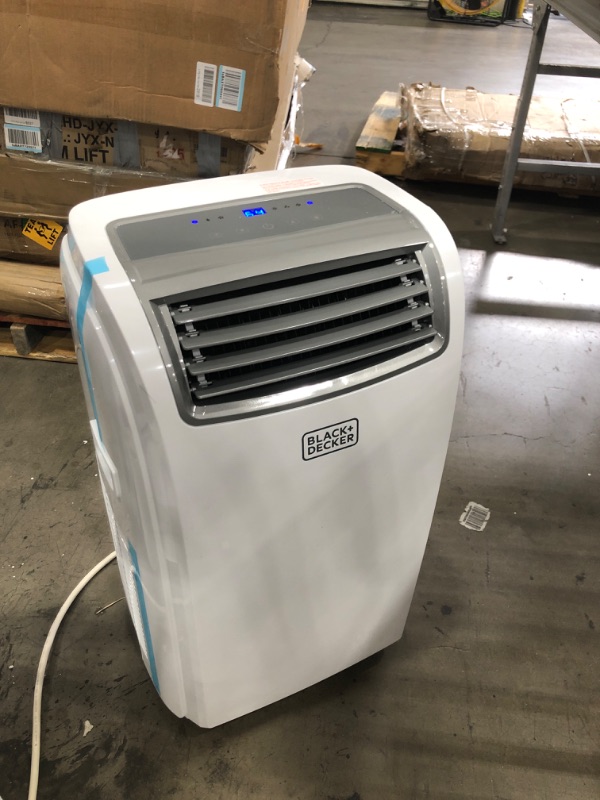 Photo 2 of BLACK+DECKER BPACT12WT Large Spaces Portable Air Conditioner, 12,000 BTU, White
