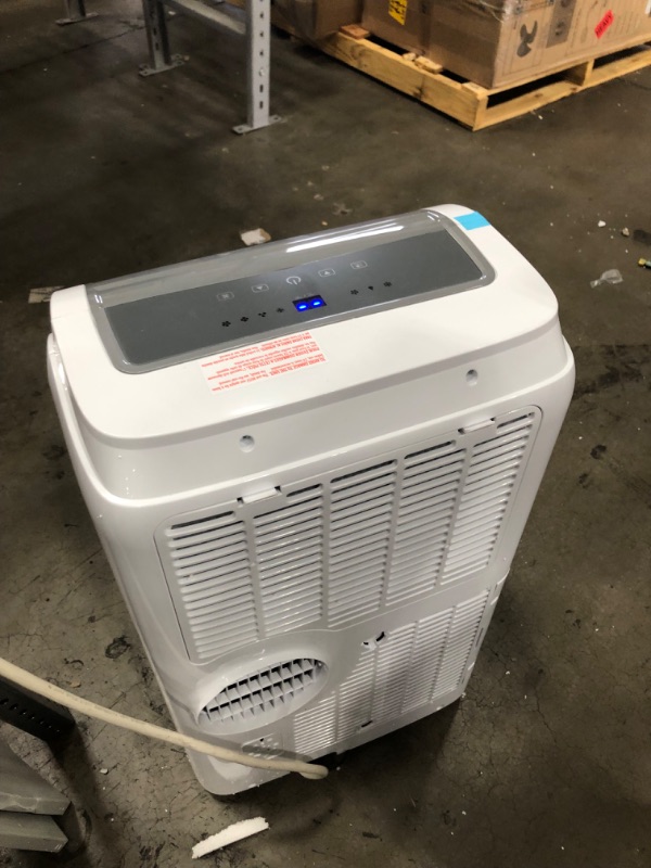 Photo 2 of ***PARTS ONLY*** BLACK+DECKER 14,000 BTU Portable Air Conditioner with Remote Control, White
