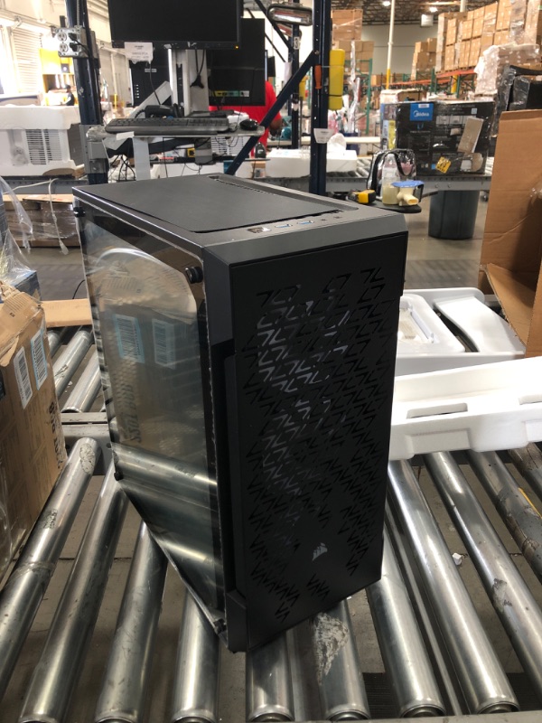 Photo 2 of Corsair iCUE 220T RGB Airflow Tempered Glass Mid-Tower Smart Case - Black (CC-9011173-WW)