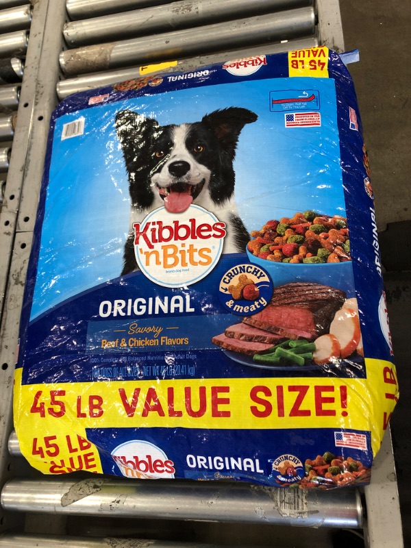 Photo 2 of **NON REFUNDABLE EXP 04/09/22** Kibbles 'n Bits Original Savory Beef & Chicken Flavors Adult Complete & Balanced Dry Dog Food

