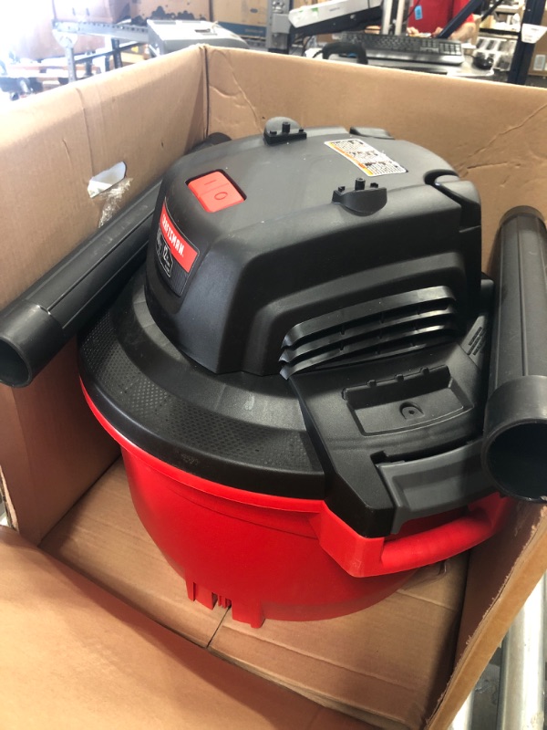 Photo 2 of Craftsman Cmxevbe17594 Corded Wet/Dry Vacuum, 12 gal.