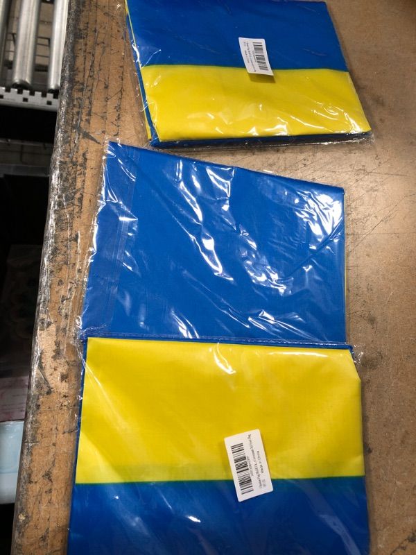 Photo 1 of 3 Ukraine Flag 3x5 FT, Ukrainian National Flags