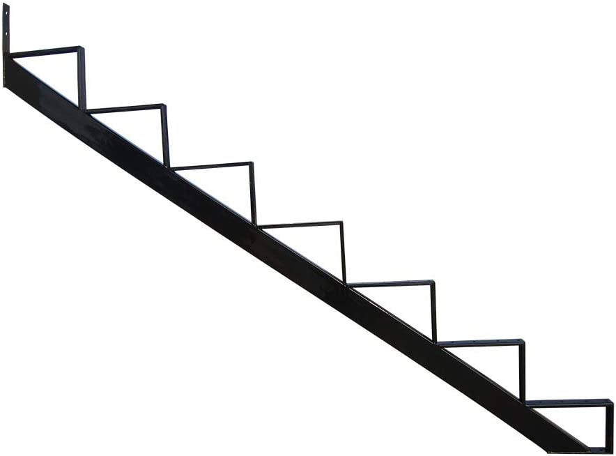 Photo 1 of 
MTB Black Steel Stair Riser with 1/2/3/4/5/6/7 Steps
Style:7 Step 2pack