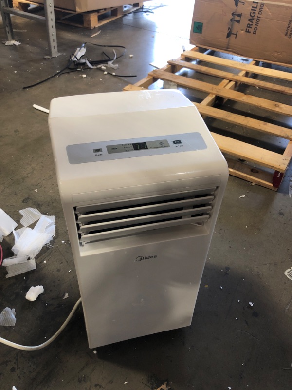 Photo 2 of ***PARTS ONLY*** MIDEA MAP05R1WT 6,000 BTU EasyCool Portable Air Conditioner, Dehumidifier, and Fan-Cools up to 120 Sq. Ft, for Rooms, White
