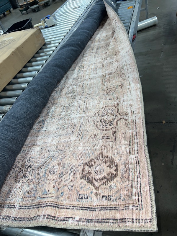 Photo 1 of Amber Lewis x Loloi Georgie Collection GER-02 Ocean / Sand 7'6" x 9'6" Area Rug
