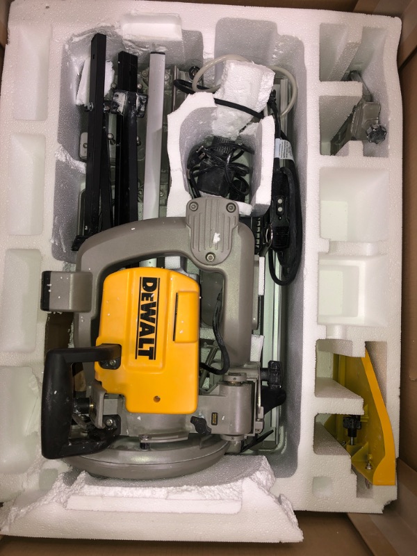 Photo 6 of DEWALT 10 in. Wet Tile Saw with Stand