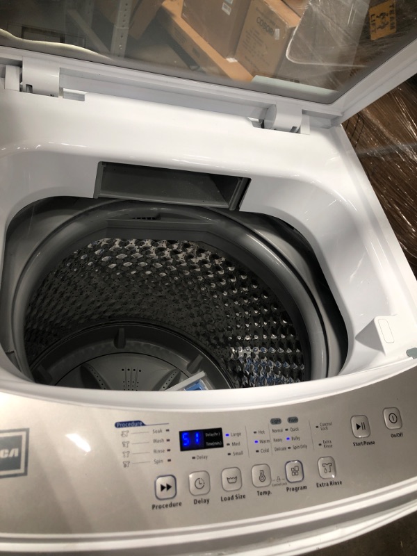 Photo 4 of RCA RPW302 Portable Washing Machine, 3.0 cu ft, White
