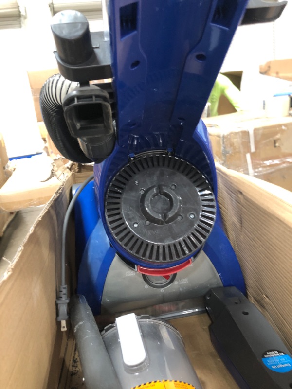 Photo 3 of Hoover WindTunnel 2 Whole House Rewind Corded Bagless Upright Vacuum Cleaner with Hepa Media Filtration,UH71250, Blue
