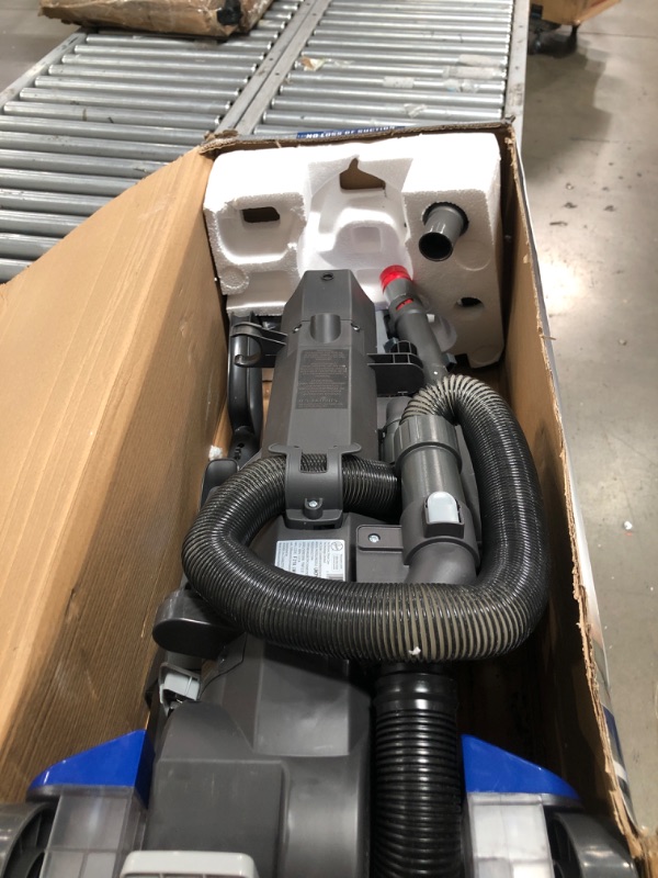 Photo 4 of Hoover WindTunnel 2 Whole House Rewind Corded Bagless Upright Vacuum Cleaner with Hepa Media Filtration,UH71250, Blue
