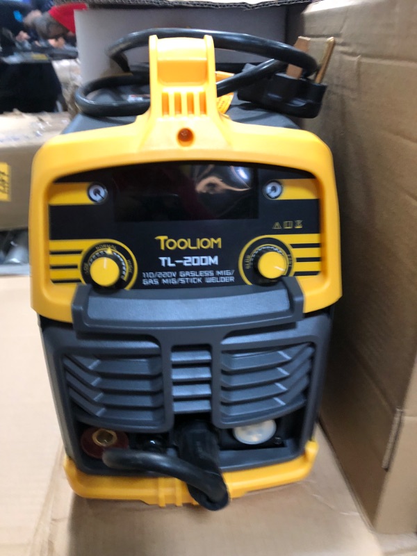 Photo 9 of MIG/Stick/TIG Multi-Process Welder TL-200M  Welding Machine
