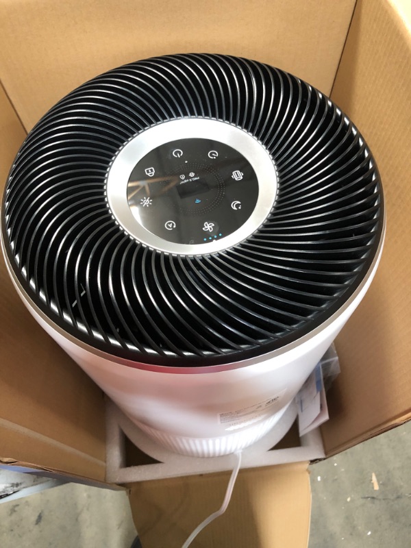 Photo 5 of LEVOIT Air Purifiers for Home Large Room, Smart WiFi and Alexa Control, H13 True HEPA Filter for Allergies, Pets, Smoke, Dust in Bedroom, Auto Mode 
