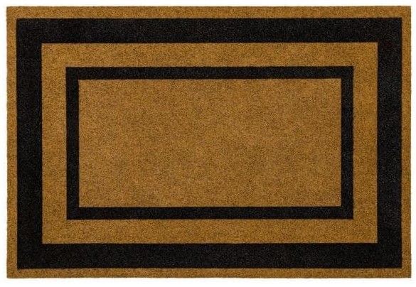 Photo 1 of 4PK-Mohawk Home Vinyl Back Mat Duel Borders 24 in. x 36 in. Door Mat