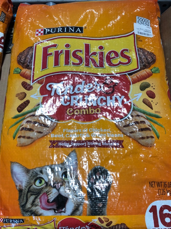 Photo 4 of 2-PACK EXPIRED JUNE 2022
Purina Friskies Tender & Crunchy Combo Cat Food 16 Lb. Bag
