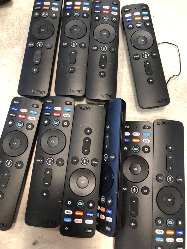 Photo 2 of **SET OF 10** XRT260 OEM Universal Voice Remote Control fit for Vizio OLED-Series V-Series and M-Series 4K HDR Smart TV with Shortcut App Keys Peacock Netflix Prime Video Disney+ Crackle TUBI Watchfree
