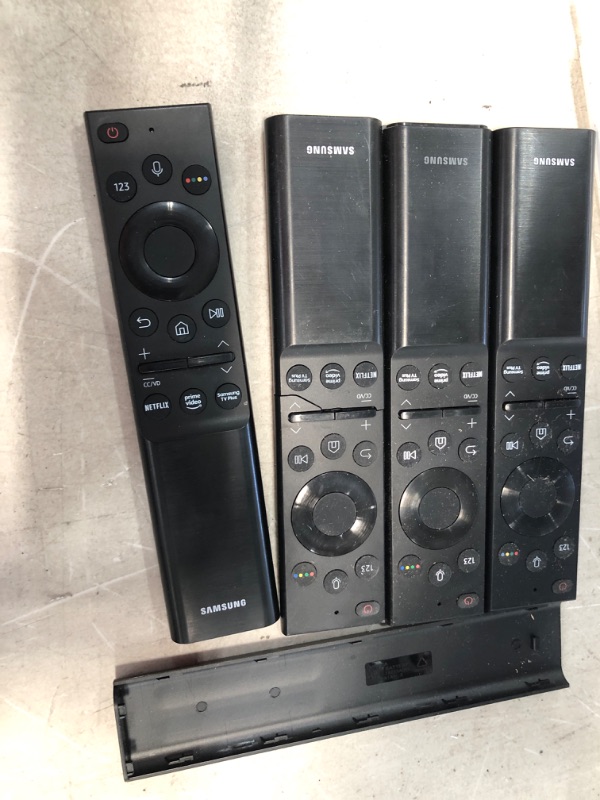 Photo 1 of **Set of 4** Samsung BN59-01266A New Factory Original Smart 4K Ultra HDTV Remote Control
