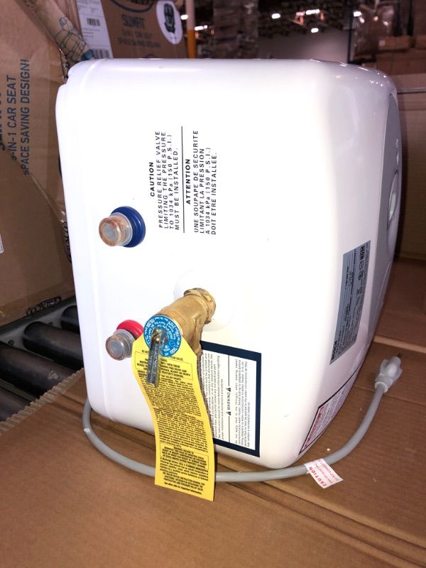 Photo 2 of Bosch Electric Mini-Tank Water Heater Tronic 3000 T 2.5-Gallon (ES2.5) - Eliminate Time for Hot Water - Shelf, Wall or Floor Mounted
