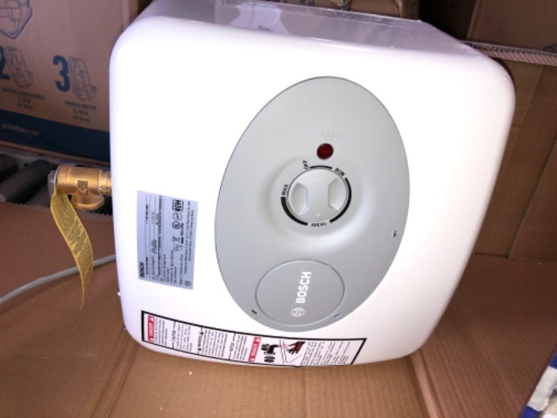 Photo 1 of Bosch Electric Mini-Tank Water Heater Tronic 3000 T 2.5-Gallon (ES2.5) - Eliminate Time for Hot Water - Shelf, Wall or Floor Mounted
