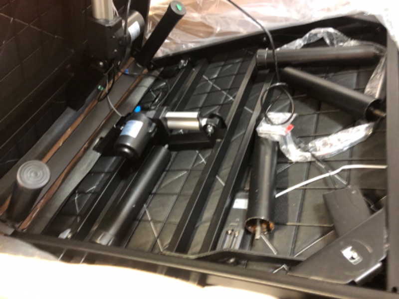 Photo 1 of **MISSING COMPONENTS, MISSING HARDWARE**
Amazon Basics Adjustable Bed Base with Head and Foot Incline, Remote Control - Twin XL
