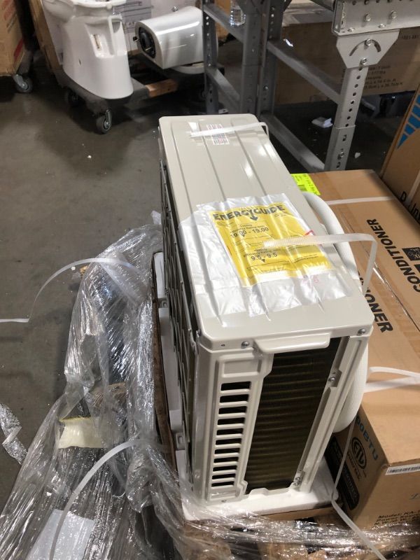 Photo 5 of DuctlessAire 19 SEER 12,000 BTU 1 Ton Ductless Mini Split Air Conditioner with Heat Pump Variable Speed Inverter - 220V/60Hz