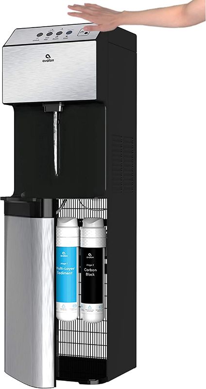 Photo 1 of Avalon Hand-Free Touchless Electric Bottleless Water Cooler Dispenser with BioGuard - 3 Temperatures, Self Cleaning, Stainless Steel
