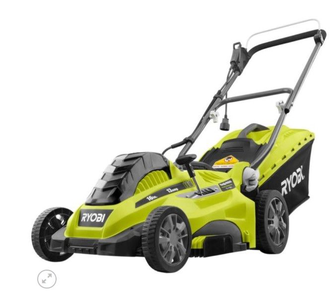 Photo 1 of RYOBI 16 in. 13 Amp Corded Electric Walk Behind Push Mower
