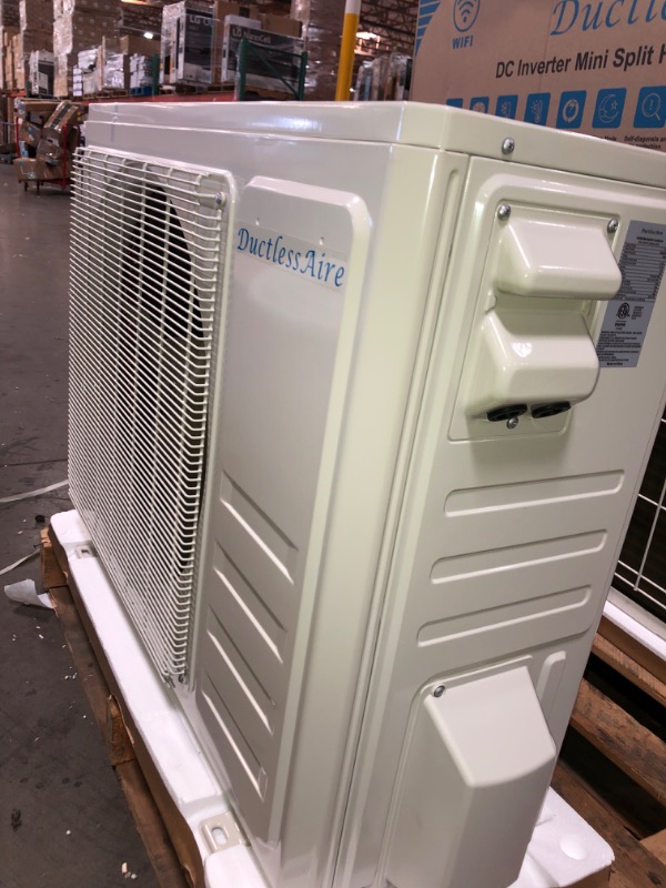 Photo 15 of DuctlessAire 19 SEER 24,000 BTU 2 Ton Ductless Mini Split Air Conditioner with Heat Pump Variable Speed Inverter - 220V