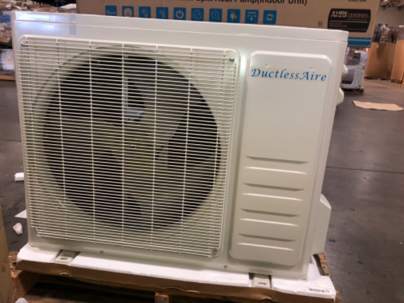 Photo 13 of DuctlessAire 19 SEER 24,000 BTU 2 Ton Ductless Mini Split Air Conditioner with Heat Pump Variable Speed Inverter - 220V