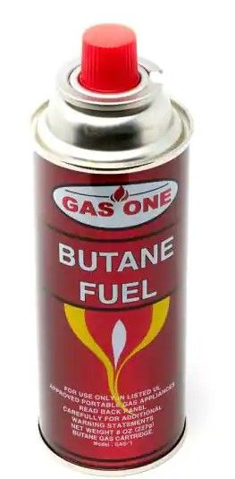 Photo 1 of 4 PACK  -GASONE 8 oz. Butane Fuel Canister Cartridge