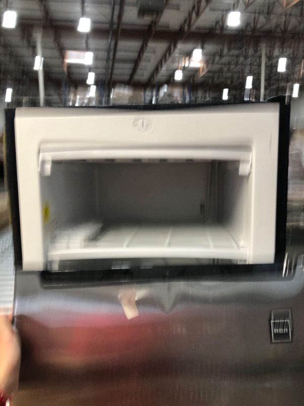 Photo 1 of  Upright Freezer, 6.5 cf Stainless
DOOR BROKEN OFF*
