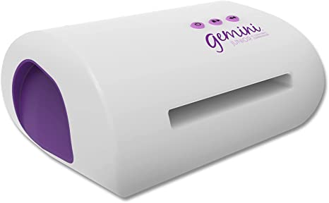 Photo 1 of Gemini Crafter's Companion Junior Portable Die Cutting and Embossing Machine, White, Global Version, 37.9 x 25.5 x 21 cm
