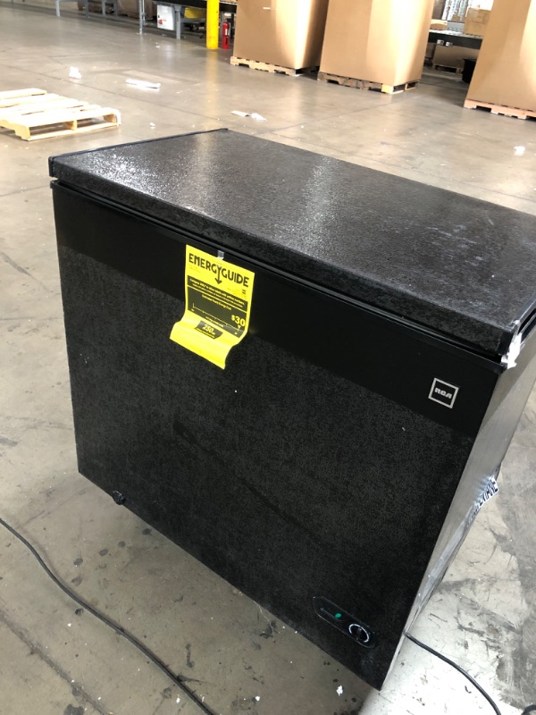 Photo 1 of RCA FRF470-BLACK 7.0 cu. ft. Chest Freezer, Black
