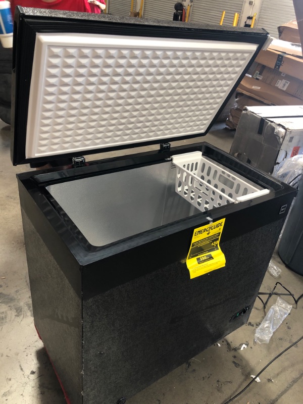 Photo 1 of RCA FRF470-BLACK 7.0 cu. ft. Chest Freezer, Black
