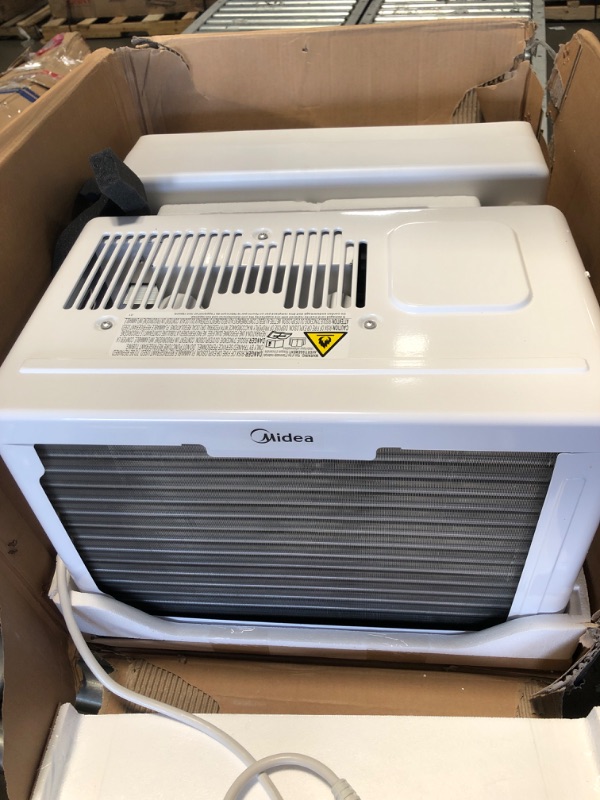 Photo 2 of GE Profile ClearView Window Air Conditioner 6,100 BTU, WiFi Enabled, Ultra Quiet for Small Rooms, Full Window View with Easy Installation, Energy-Efficient Cooling, 6K Window AC Unit, White
