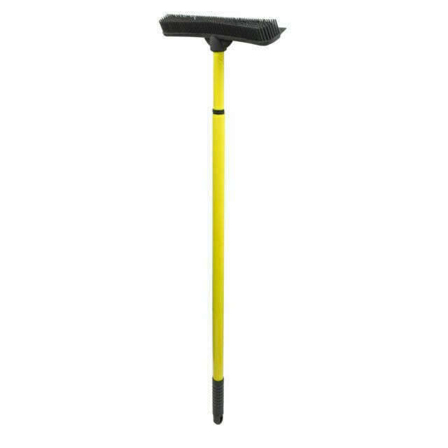 Photo 1 of  FURemover Pet Hair Removal Broom with Squeegee - Black & Yellow