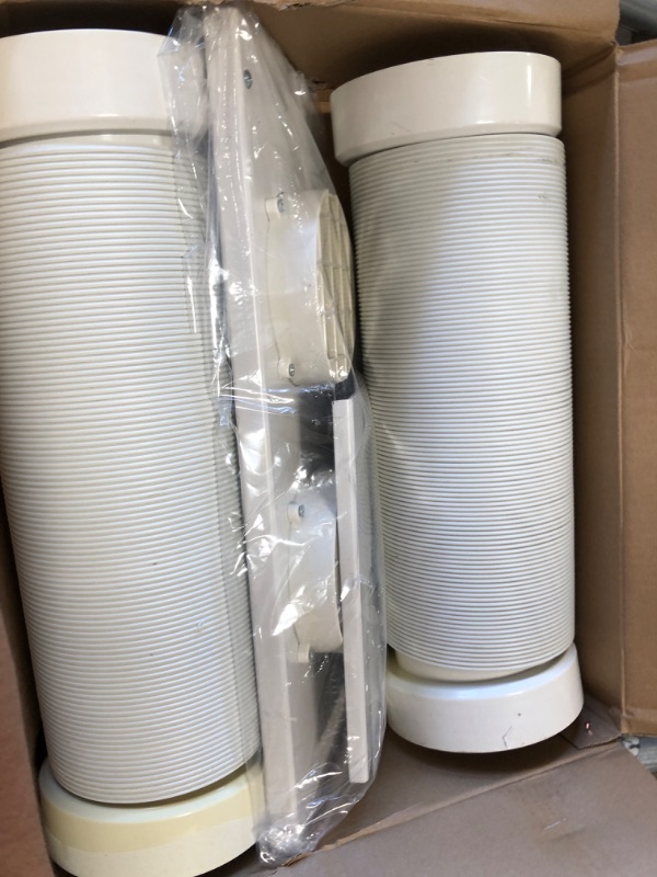 Photo 1 of Whynter ARC-14S 14,000 BTU Dual Hose Portable Air Conditioner, Dehumidifier, Fan with Activated Carbon Filter in Platinum and Black plus Storage bag for Rooms up to 500 sq ft