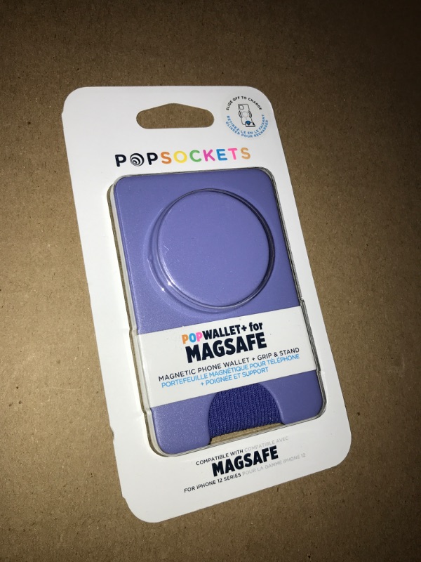 Photo 2 of PopSockets PopWallet with PopGrip Cell Phone Grip & Stand with MagSafe

